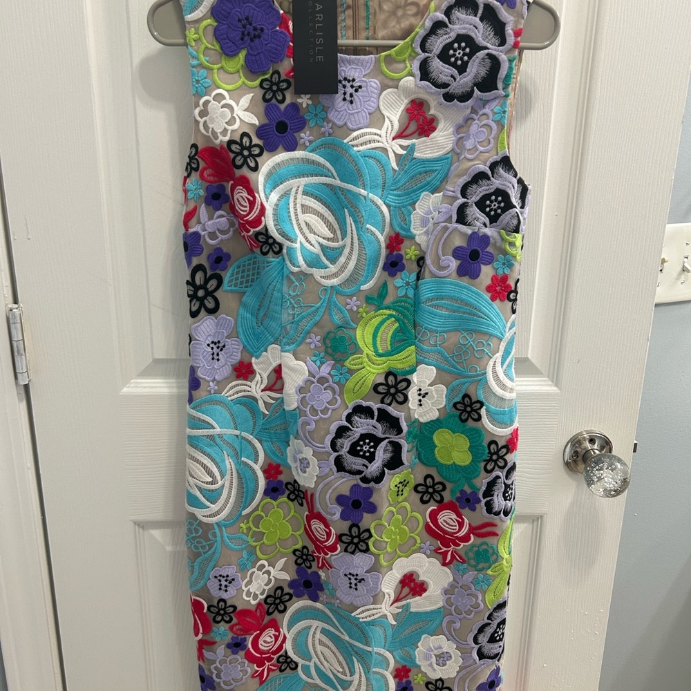 Floral Embroidered Dress